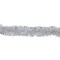 Northlight Shiny Silver Christmas Garland - 12' x 2.25" - Unlit